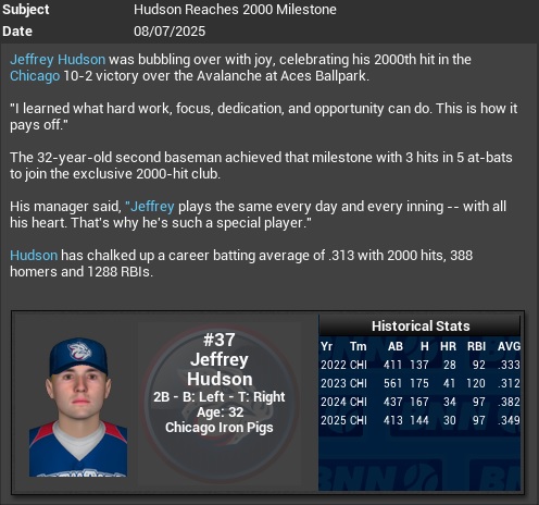 Name:  2025 Jeff Hudson 2000th hit.jpg
Views: 281
Size:  78.2 KB