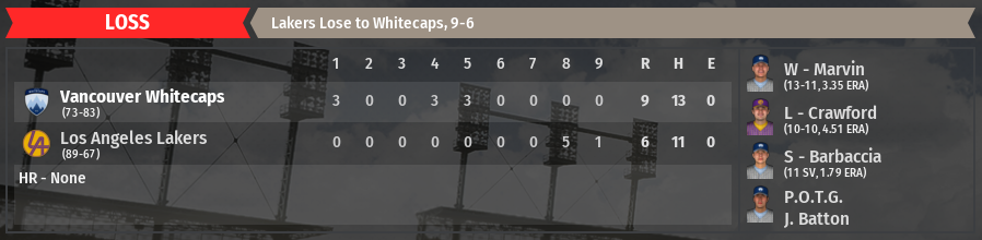 Name:  Game 156 Loss.PNG
Views: 275
Size:  191.1 KB