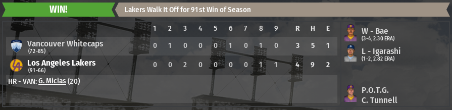 Name:  Game 157 Win Redux.PNG
Views: 304
Size:  186.2 KB