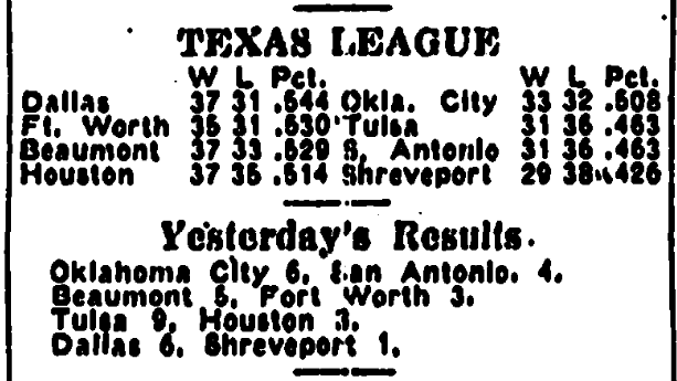 Name:  TEXAS LEAGUE STANDINGS.png
Views: 221
Size:  50.2 KB
