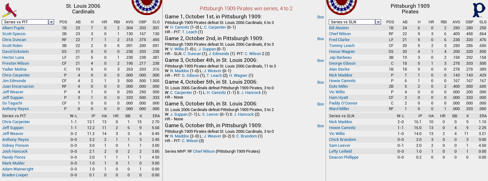 Name:  3-2006 Cardinals v 1909 Pirates.png
Views: 921
Size:  194.3 KB