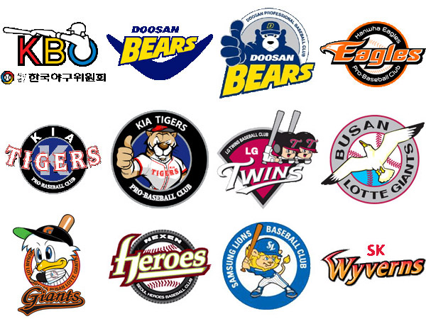 Korean Baseball Organization Logos - OOTP Developments Forums