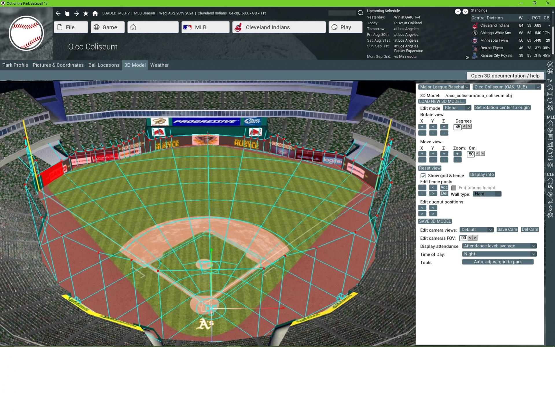 How do I fix this 3D stadium? - OOTP Developments Forums