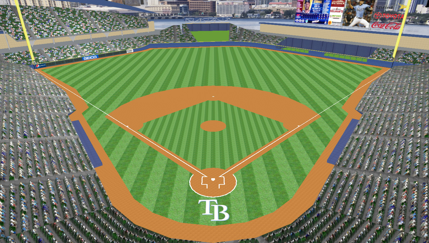 Tampa Bay Rays Rebranded : r/OOTP