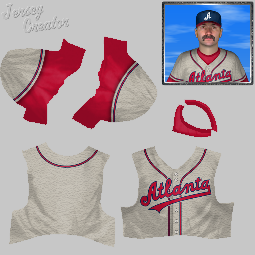 Atlanta cheap crackers jersey