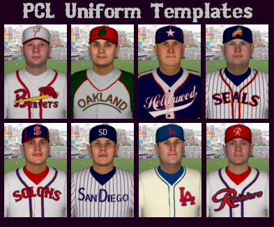 Pacific Coast League Uniforms/Hats - OOTP Developments Forums