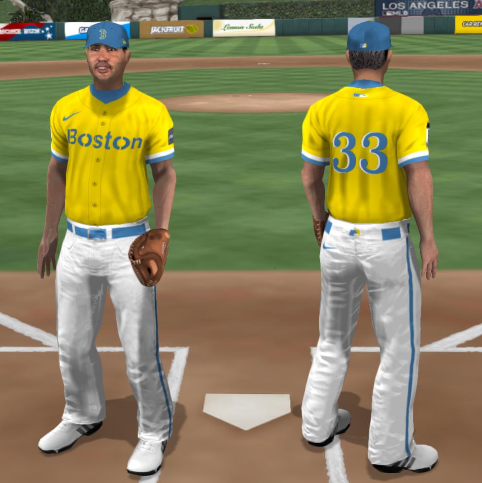 2023 Boston Red Sox City Connect Uniform - OOTP Developments Forums